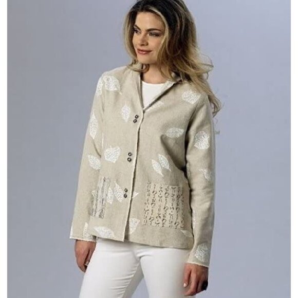 Butterick Sewing Pattern 6063 Jacket Coat Misses Size 16-24 - Picture 3 of 7